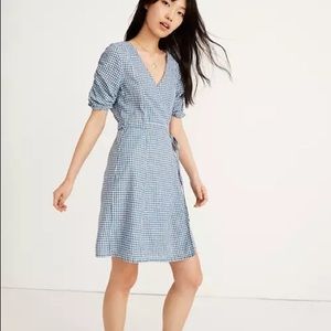 Madewell Gingham Mini Dress